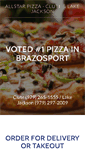 Mobile Screenshot of allstarpizzarocks.com